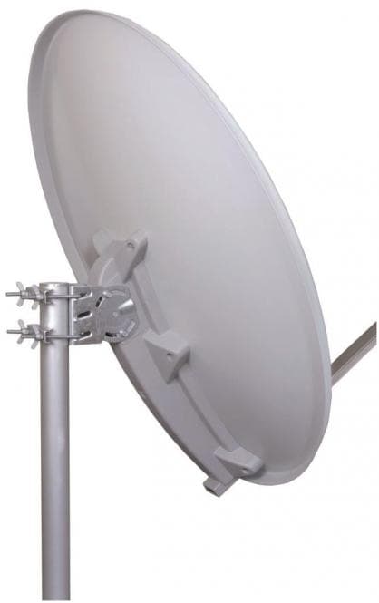 WISI Sat-Offsetantenne 100cm OA10A Aluminium hellgrau