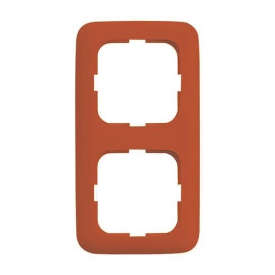 BJ Abdeckrahmen rot RAL3020 2512-217-101 Reflex SI Rahmen