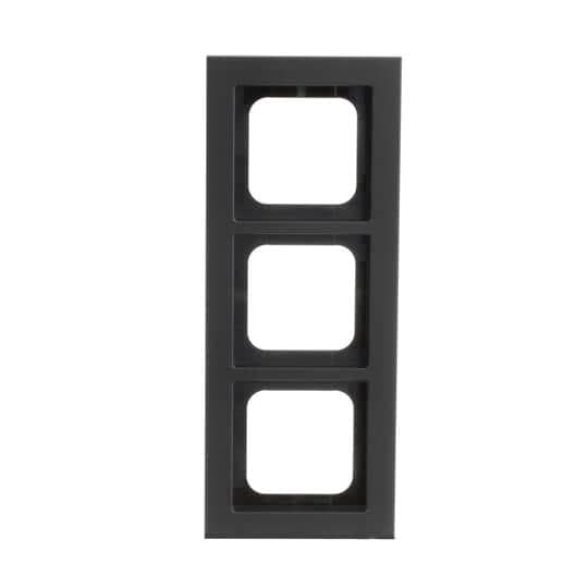 BJ Abdeckrahmen schwarz matt 1723-275 Rahmen Busch-axcent