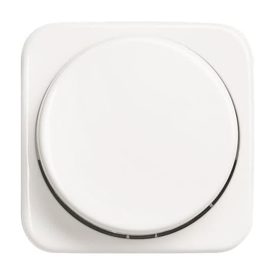 BJ Zentralscheibe 2115/11-214-500 UP-Drehdimmer alpinweiß
