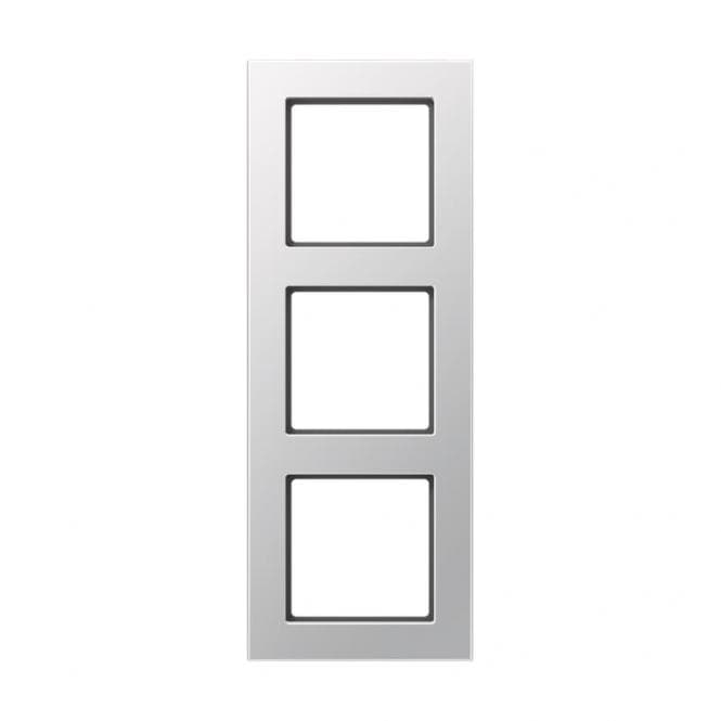 Jung Rahmen 3f.bruchsicher A5583BFAL Aluminium