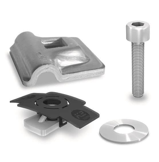 K2 MH Set Blitzschutzklemme 2002473 Multi Alu 8mm (Inhalt 10 Stück)