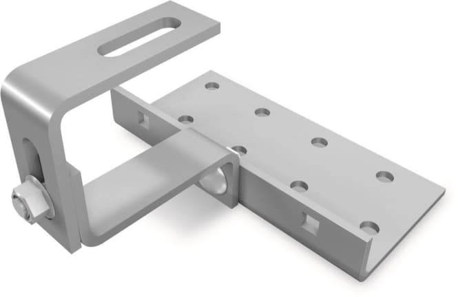 K2 SolidHook Vario 2 PAN H=57/ 1000107 =137 30x6 Dachhaken f.Pfannenziegeln