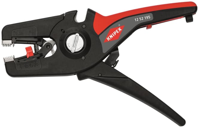 Knipex Autom. Abisolierzange 1252195SB PreciStrip 16 0,08-16qmm