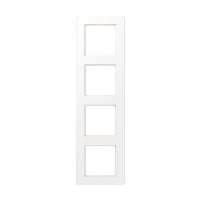 Jung Rahmen A flow AF584BFWWM 4-fach schneeweiss