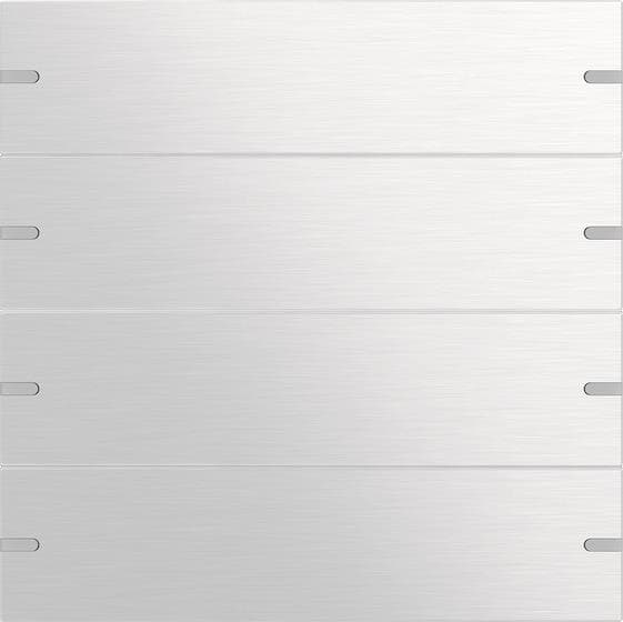 GIRA 502417 Wippenset 4fach Tastsensor4 TS4 Aluminium (eloxiert)