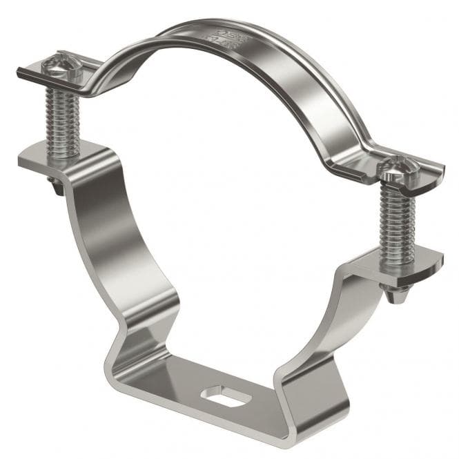 OBO ASL 733 63 ALU Abstandschelle m.Langloch 53-63mm Alu 1362838 (Inhalt 1 Stück)