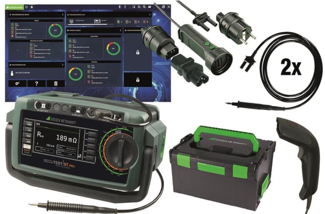 Gossen Gerätetester Set SECUTEST ST PRO Profipaket EL1 SK2 L-Boxx M708B