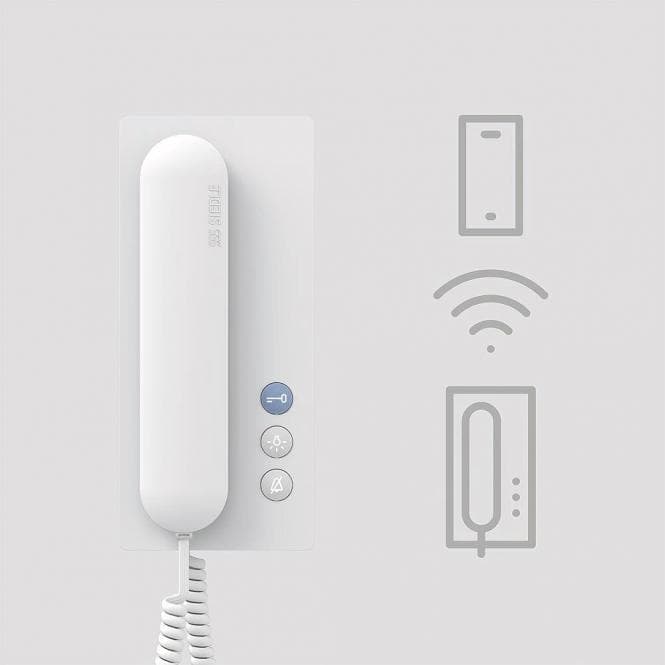 Siedle Haustelefon Weiss IQ BTS mit WLAN zur Anbindung an die Siedle App