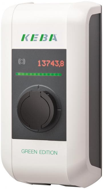 KEBA c-series Typ2 Socket RFID 121919 22KW P30-ES240022-E0R-GE