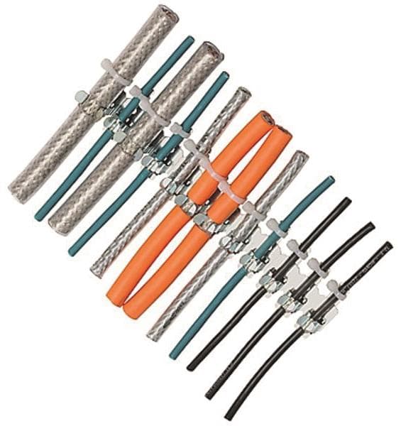 HEBOTEC 1040-001B HRDZ 4 1=5 HRDZ 4 HEBOCLIP 12fach Reihenfuß m.Zugentl.