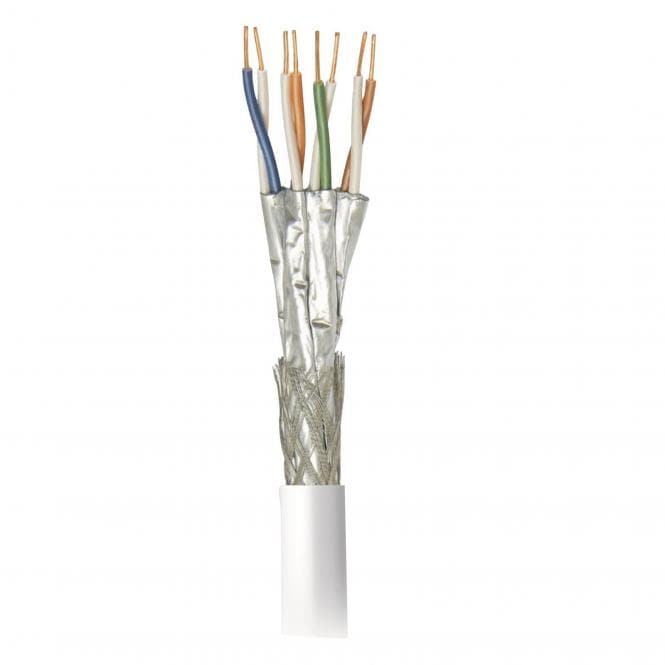 Televes Datenkab. 1500 MHz CAT7ALF500V 4x2AWG23 Cat.7A LSHF ws 500m Tr.incl.CU (Inhalt 500 Stück)