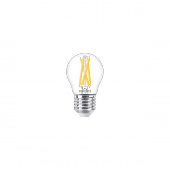 PHIL MST LEDluster 3,5-40W/927 E27 klar Tropfen 470lm DIMTONE 2200-2700K EEK D