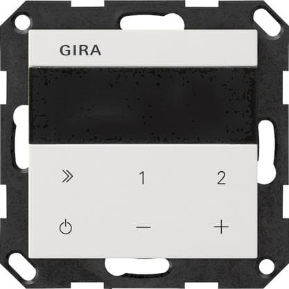 GIRA 232003 UP-Radio IP System 55 Reinweiß glänzend