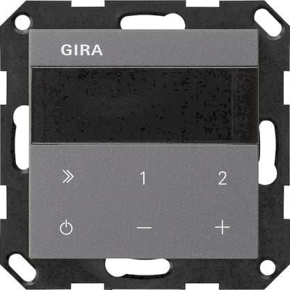 GIRA 232028 UP-Radio IP System 55 Anthrazit