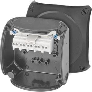 Hensel Ex-Kabelabzweigkasten KX 0202 C 1,5-2,5qmm 5polig schwarz Ex-Zone 2 u.22