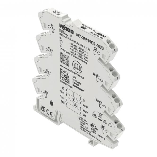 WAGO 787-3861/004-1020 Elektronischer Schutzschalter,1-kanalig