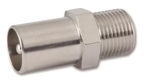 KATH F-Übergang EMU 09 IEC-Stecker / F-Buchse