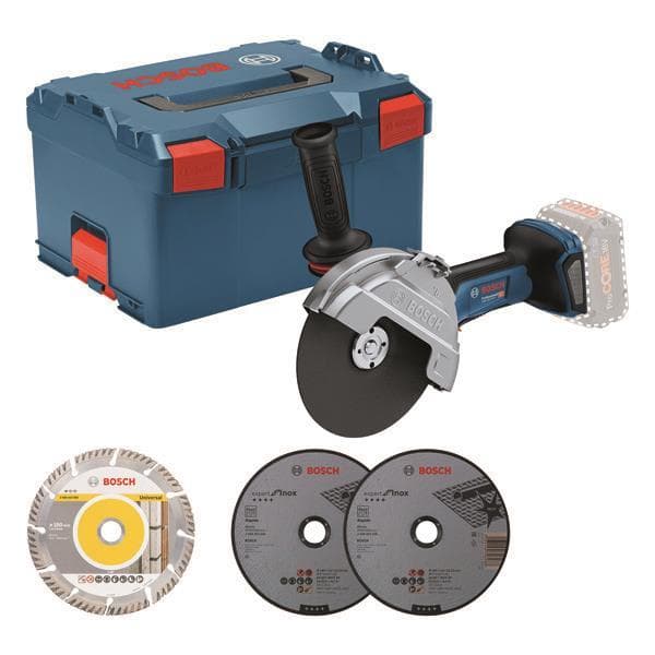 Bosch Akku-Winkelschleifer GWS 18V-180 P solo, L-Boxx 06019H6L02