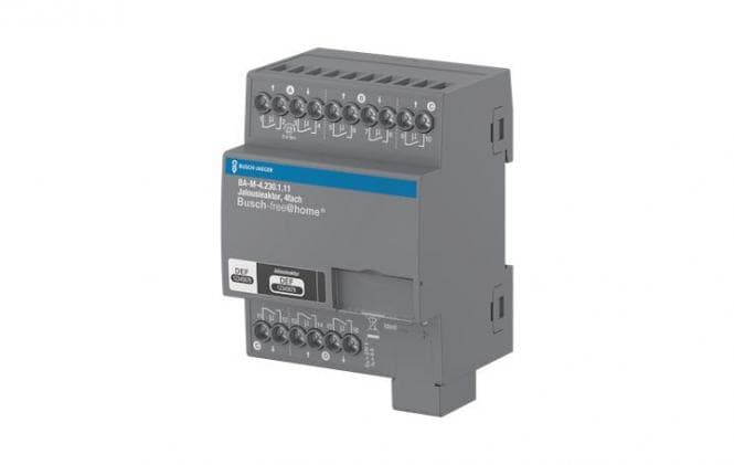 BJ Jalousieaktor 4fach BA-M-4.230.1.11 230V REG 2CDG510028R0021