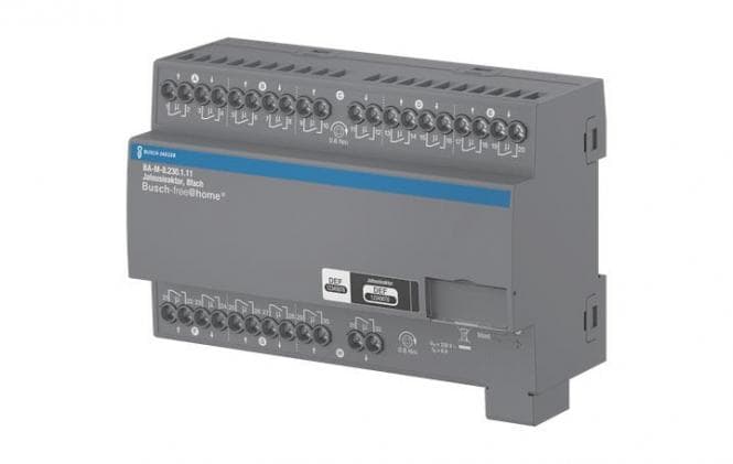BJ Jalousieaktor 8fach BA-M-8.230.1.11 230V REG
