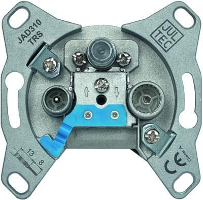 Jultec Antennensteckdose JAD310TRS 3-Loch, 10dB, diodenentkoppelt