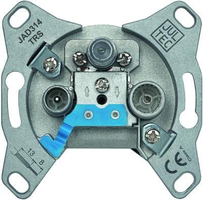 Jultec Antennensteckdose JAD314TRS 3-Loch, 14dB, diodenentkoppelt