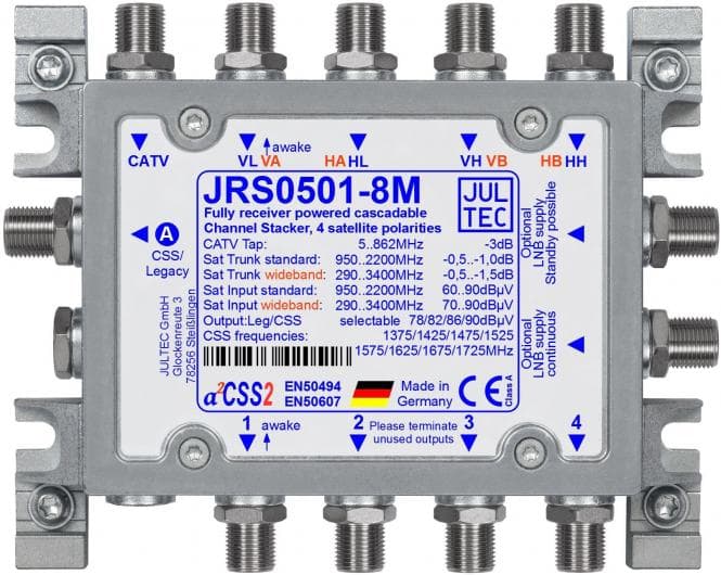 Jultec Einkabelmultischalter JRS0501-8M 5 auf 1/8UB