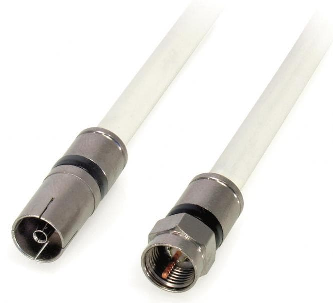 Televes Anschlusskabel 1,5m FS-KK2015 >90dB F-Stecker/IEC Kupplung