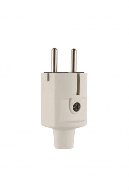 ABL PVC SCHUKO-Stecker 100000046 TPE grau IP20 Typ 1505