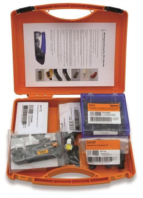 Televes Profi-Set PPS2000 für Pressstecker / Kompression