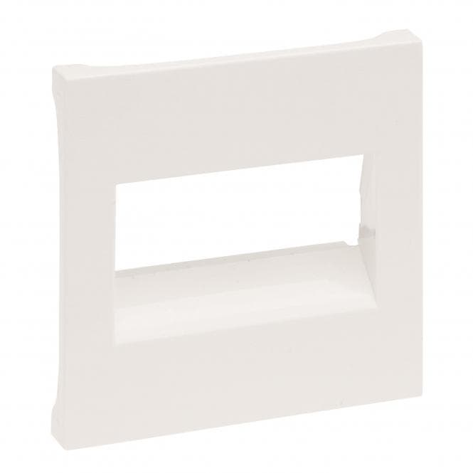 Legrand 765154 SEANO Abdeckung RJ45 f.1- u.2-fach Datendosen Ultraweiß