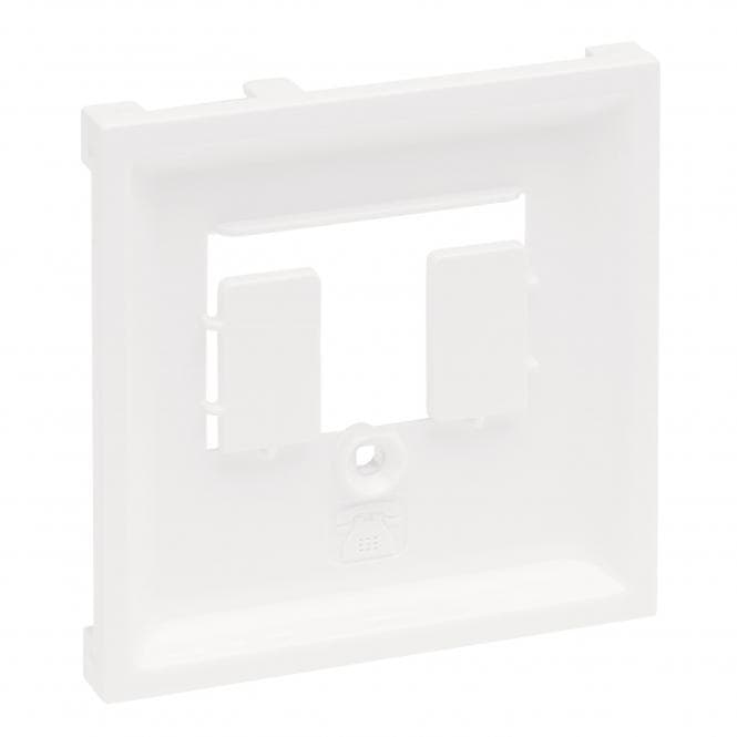 Legrand 765155 SEANO Abdeckung f.TDO & TAE in der Farbausführung Ultraweiß