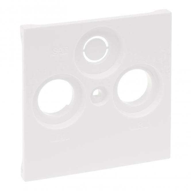 Legrand 765156 SEANO Abdeckung TV-R-SAT f.Fremdfabrikate Farbausführung: