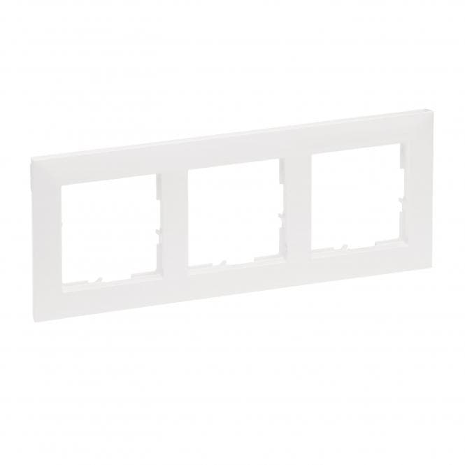 Legrand 765173 SEANO 3-fach Rahmen in der Farbausführung Ultraweiß