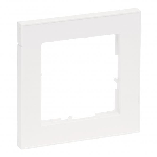 Legrand 765181 SEANO+1-fach Rahmen in der Farbausführung Ultraweiß