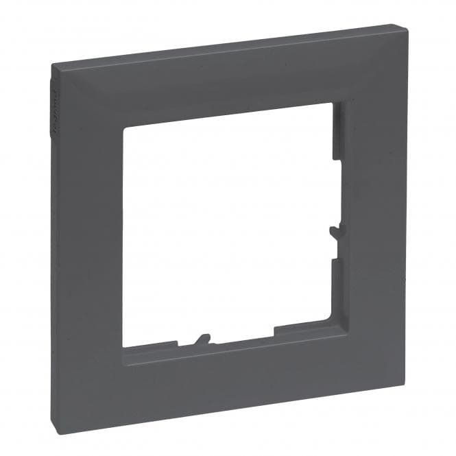 Legrand 765471 SEANO 1-fach Rahmen in der Farbausführung Anthrazit lackiert