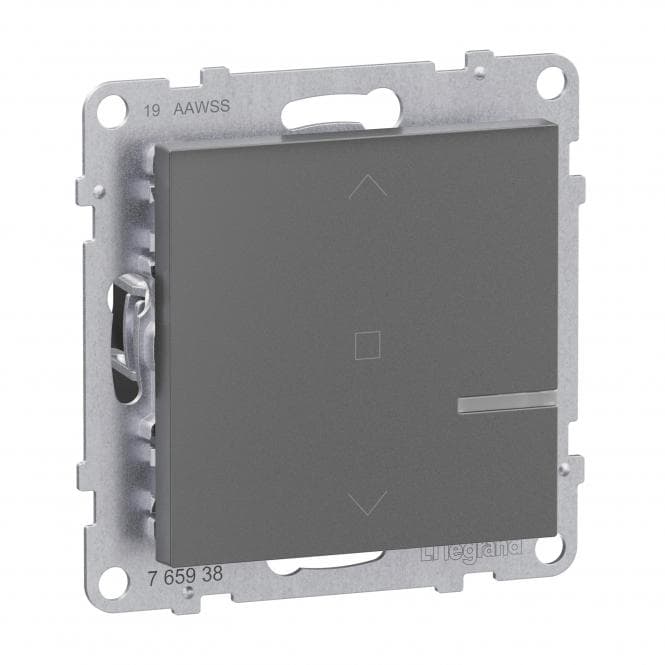 Legrand 765938 Seano with Netatmo Rollladenschalter Anthrazit