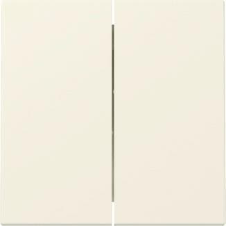 GIRA 329501 Wippe 2fach System 55 Cremeweiß glänzend