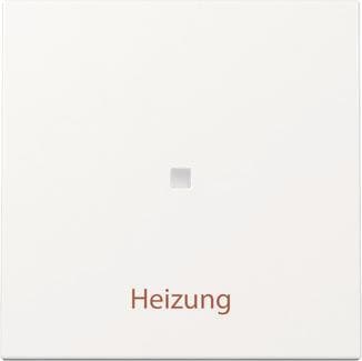 GIRA 367803 Wippe KF+Heizung Ein/Aus System 55 Reinweiß glänzend
