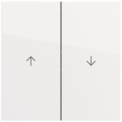 GIRA 329470 Wippe 2f Pfeil Flächenschalter Reinweiß