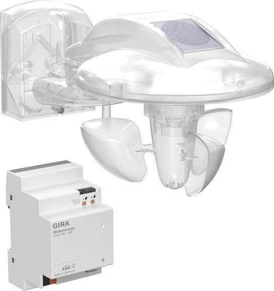 GIRA 514600 Wettersensor +Wetterzentrale (REG) KNX