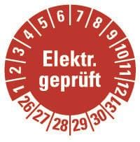 HEIN 187801 Prüfpl.El.gep.,26-31,r,PF,Ø20mm,500/RO