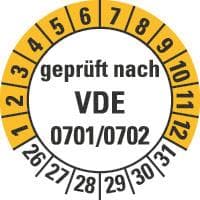 HEIN 188250 Prüfpl.VDE 0701/0702,26-31,Ø20mm,500/RO