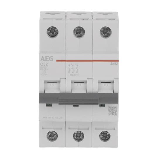AEG LS-Schalter C 32A EN63C32 3-polig 6kA 2CDS253088R0324