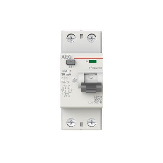 AEG FI-Schalter 2x25A/0,03 FN225/A30 2CSF702156R1250