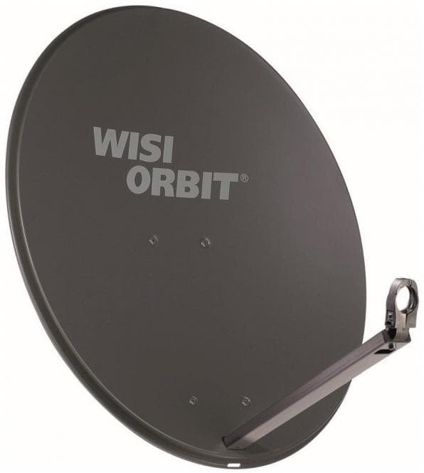 WISI Sat-Offsetantenne 80cm OA38H Aluminium graphitgrau