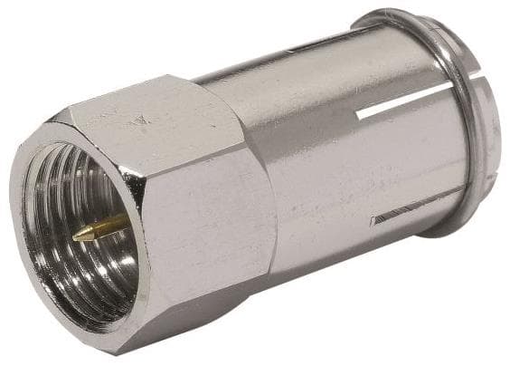 WISI F-Doppelstecker DV49A F-Stecker/F-Quickstecker