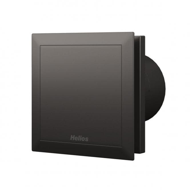 Helios Minivent DN100 M1/100 F black zweistufig m.Feuchtesteuerung 40772