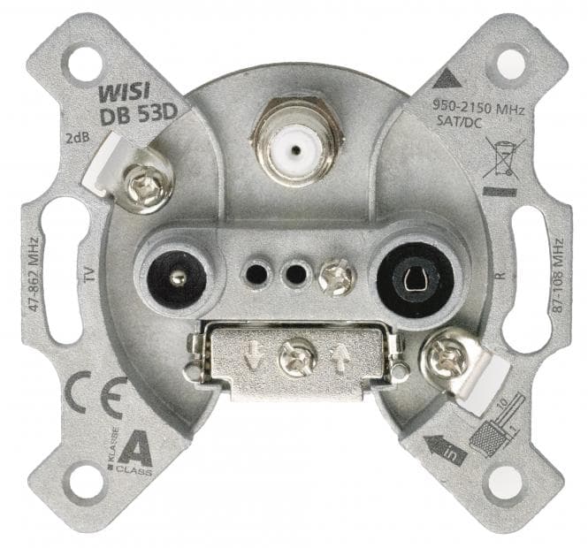 WISI Antennendose Stich 3-fach DB53D